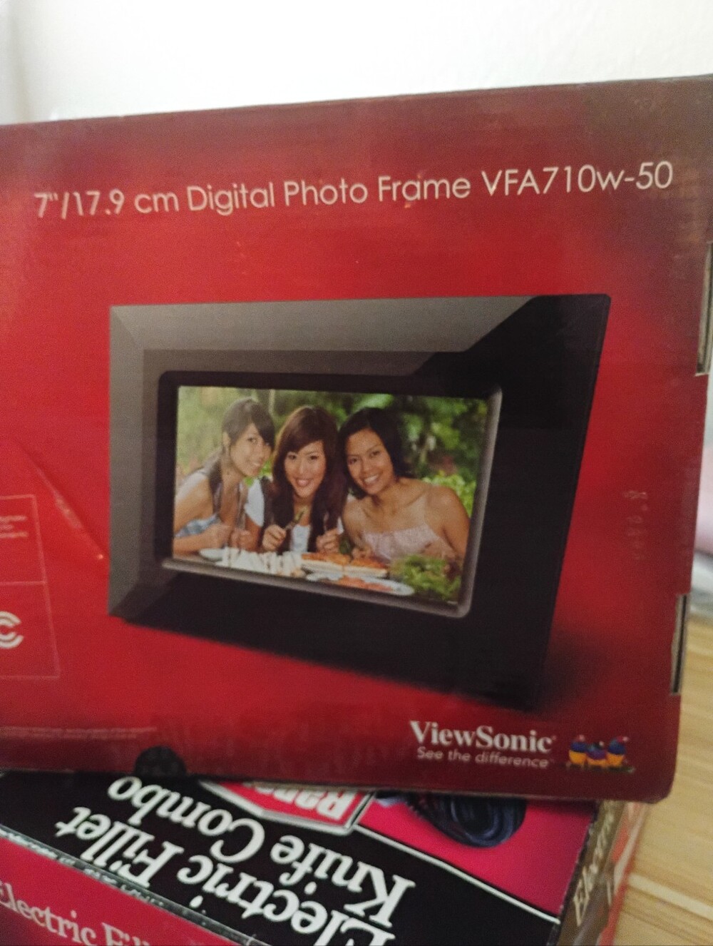 ViewSonic 7" Digital Photo Frame in Black